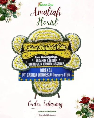 Papan Bunga Duka di Sumberkradenan